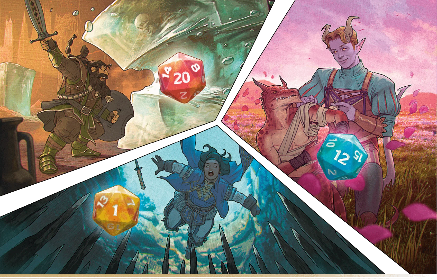 D20 Test může vést k dramatickému úspěchu, prostému zdolání nebo katastrofě