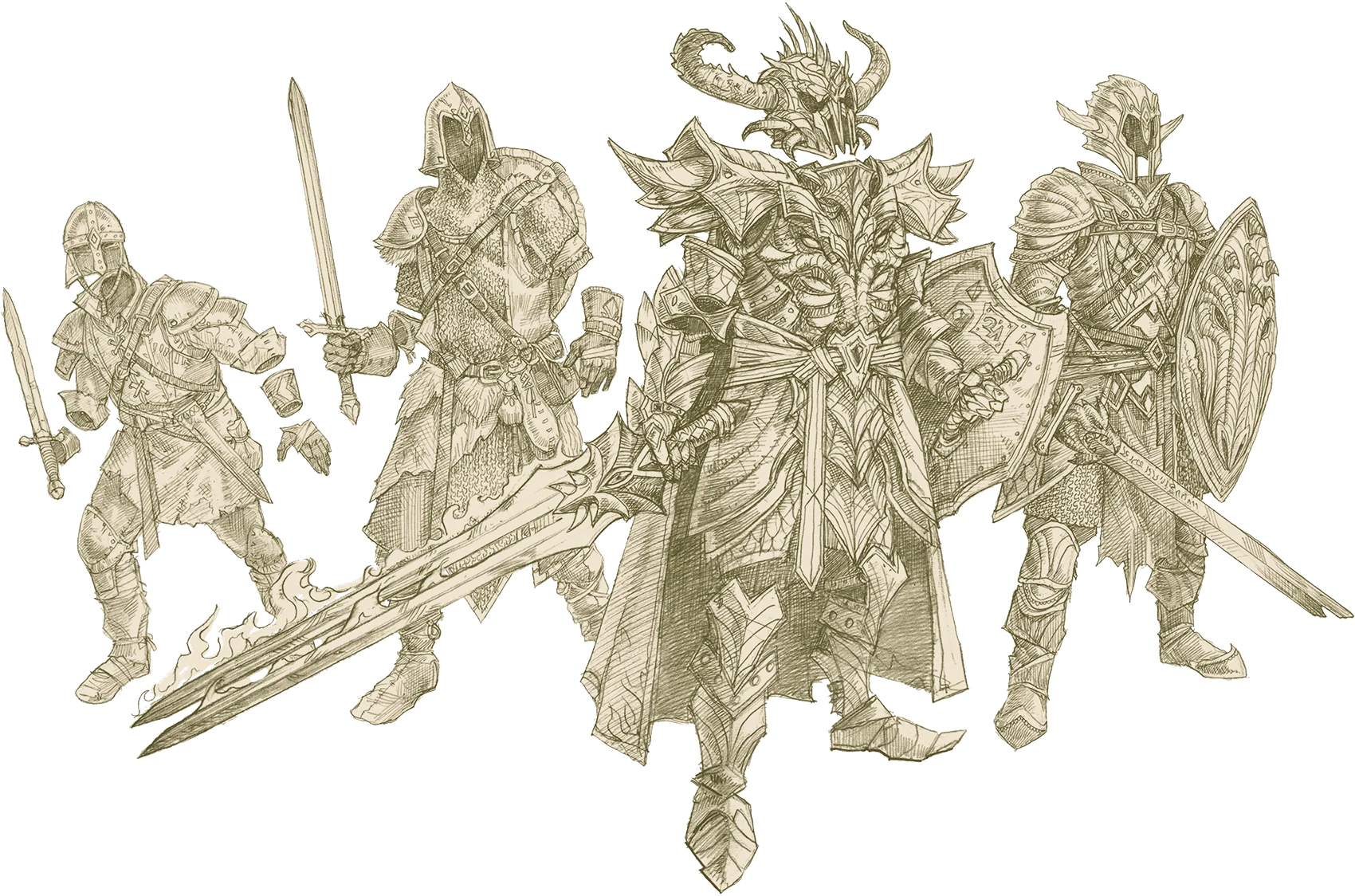 Adventuring equipment improves as a character progresses through the tiers of play