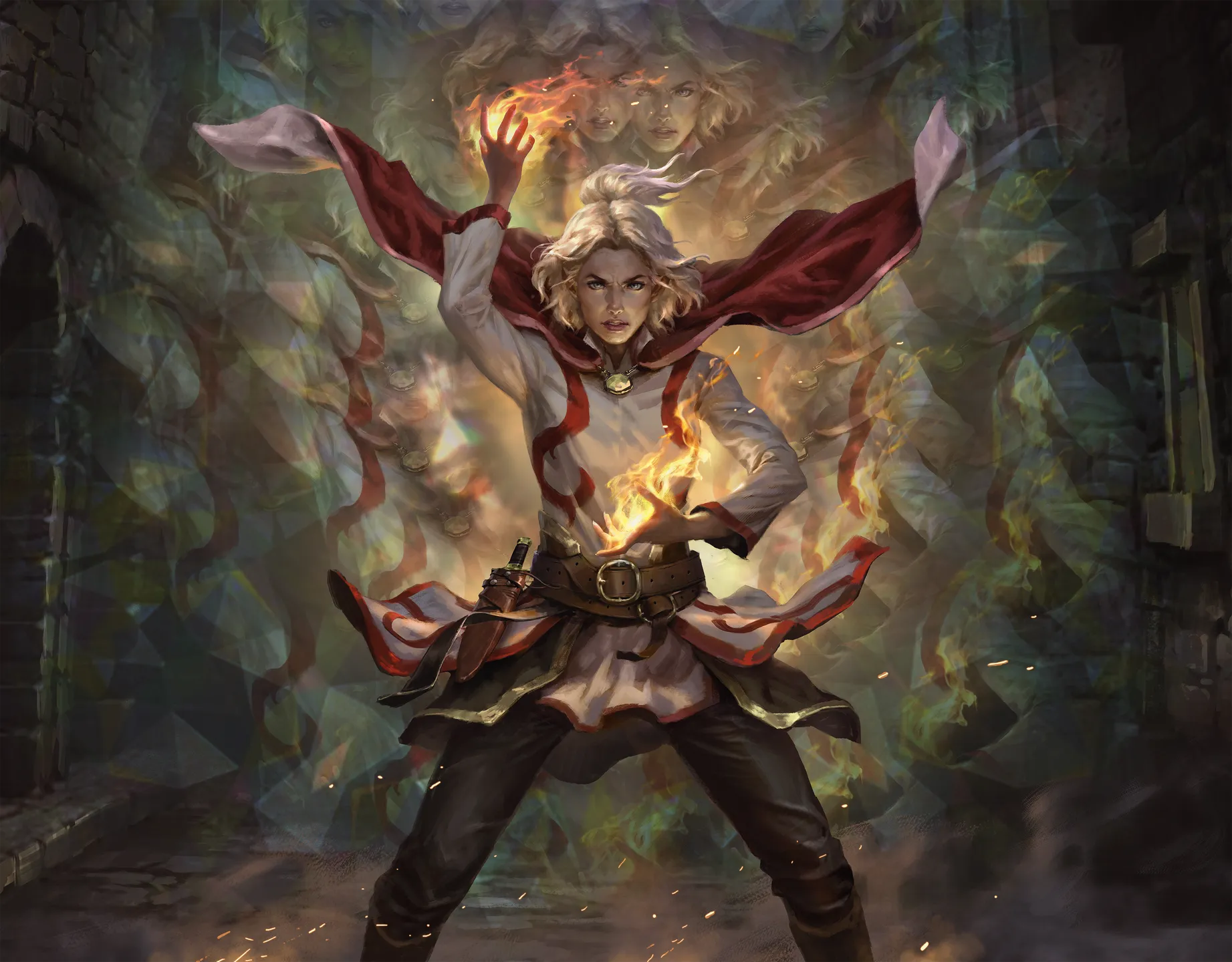 Sorcererka Delina manipuluje s divokou magií a vytváří tak nepředvídatelné zázraky
